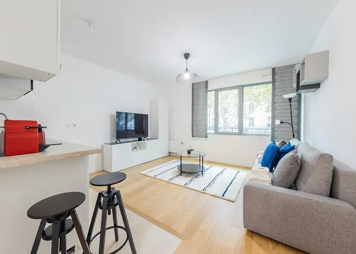 Large 1p Parc Des Buttes-chaumont 公寓 *