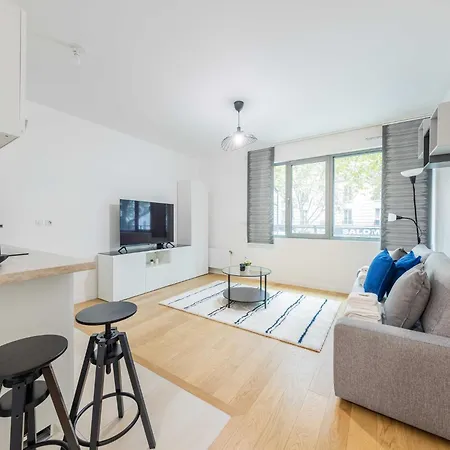 Large 1p Parc Des Buttes-chaumont Апартаменты *